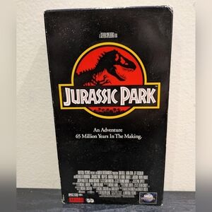 Jurassic Park VHS Tape - Black